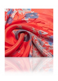  Палантин Женский S30-BRUSH.FLOWER/RED (110 x 180)