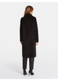 Пальто женское длинное КМ1077 TL черный