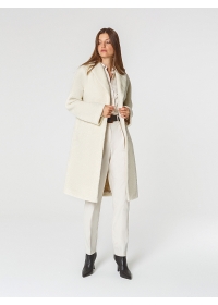 Пальто женское среднее КМ898 S жасмин