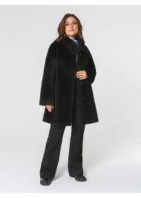 Пальто женское короткое КМ1056 TL черный