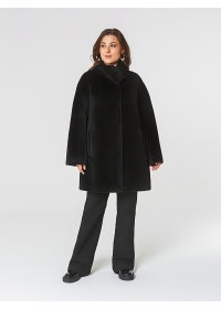 Пальто женское короткое КМ1056 TL черный