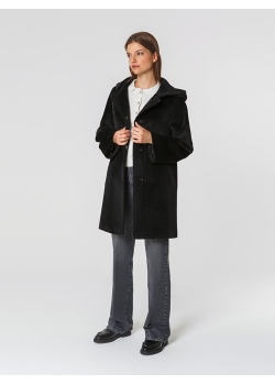 Пальто женское короткое КМ380-2 TL черный