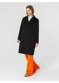 Пальто женское среднее КМ1017 PT черный