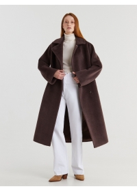 Пальто женское зимнее С 536F L трюфель