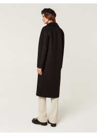 Пальто женское среднее КМ1074 In черный