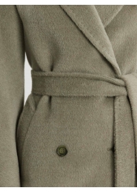 Пальто женское среднее С535L оливковый