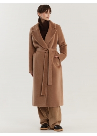 Пальто женское среднее С544L кэмел