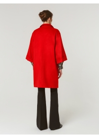 Пальто женское короткое КМ130-1 Vega красный