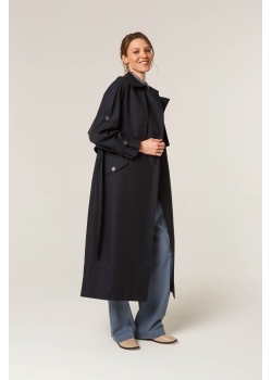 Плащ женский КМ1169 TL т.синий