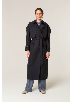 Плащ женский КМ1169 TL т.синий