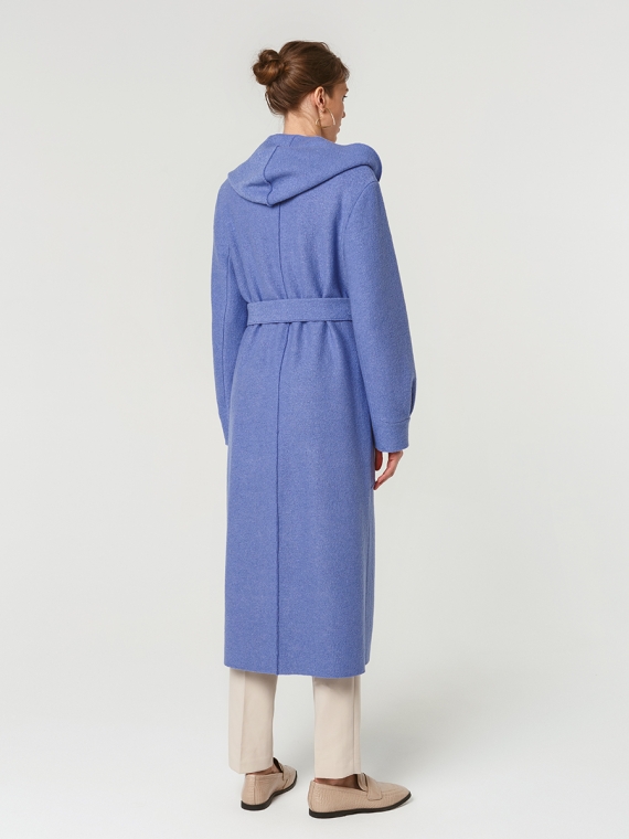 Пальто женское длинные КМ1189 V лаванда
