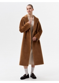 Пальто женское длинное С 541 L св.кэмел