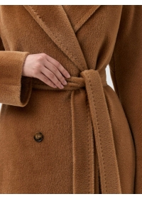 Пальто женское длинное С 541 L св.кэмел