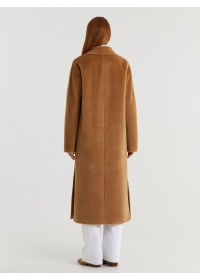 Пальто женское длинное С540 L св.кэмел
