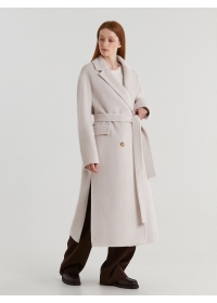 Пальто женское длинное С540  L зефирный