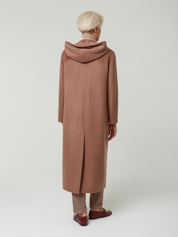 Пальто женское длинное 1196 Ven капучино