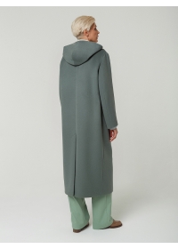 Пальто женское длинное 1196 Ven осока