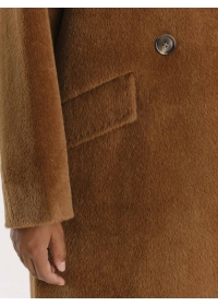 Пальто женское длинное С549L т.кэмел