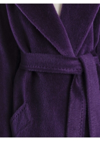 Пальто женское длинное С 550 L фиолетовый