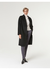 Пальто женское среднее КМ1205 PT черный