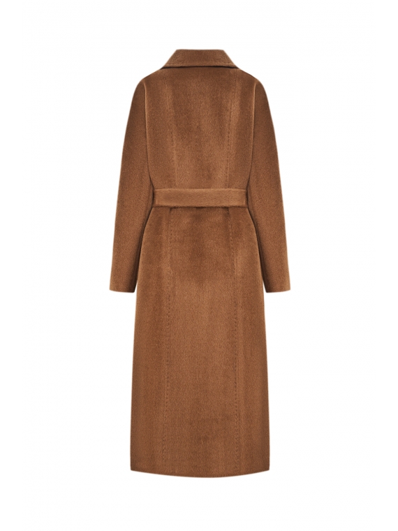 Пальто женское длинное КМ999-1 TL  карамель