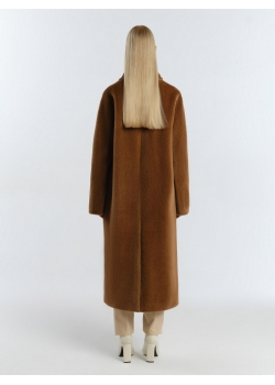 Пальто женское утепленное пальто С551F т.кэмел