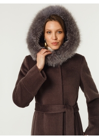 Пальто женское зимнее утепл. КМ180 Z F графит