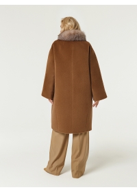 Купить женское зимнее пальто КМ599 Z F карамель