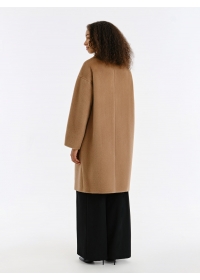 Пальто женское среднее С 558 L кэмел