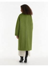 Пальто женское длинное С555 L авокадо