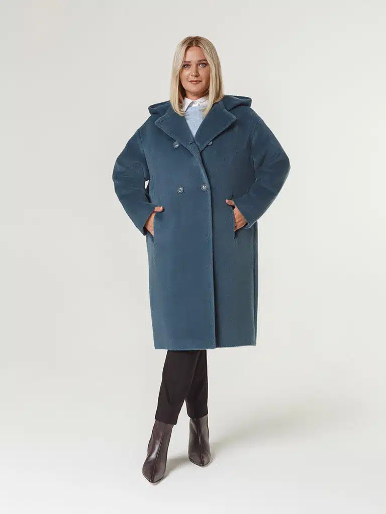 Пальто КМ1146 TL морская волна