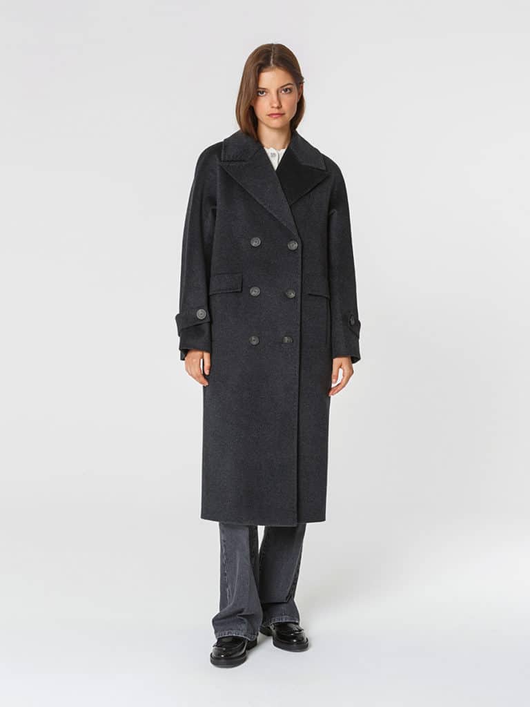 Пальто КМ1064 Berta графит