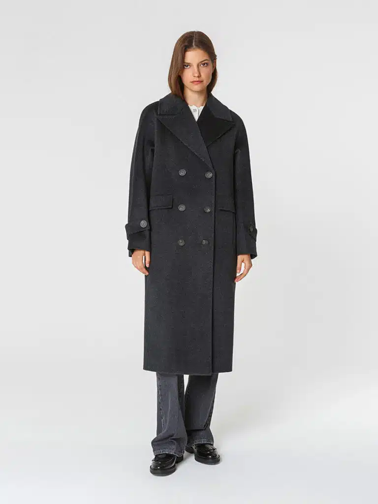 Пальто КМ1064 Berta графит