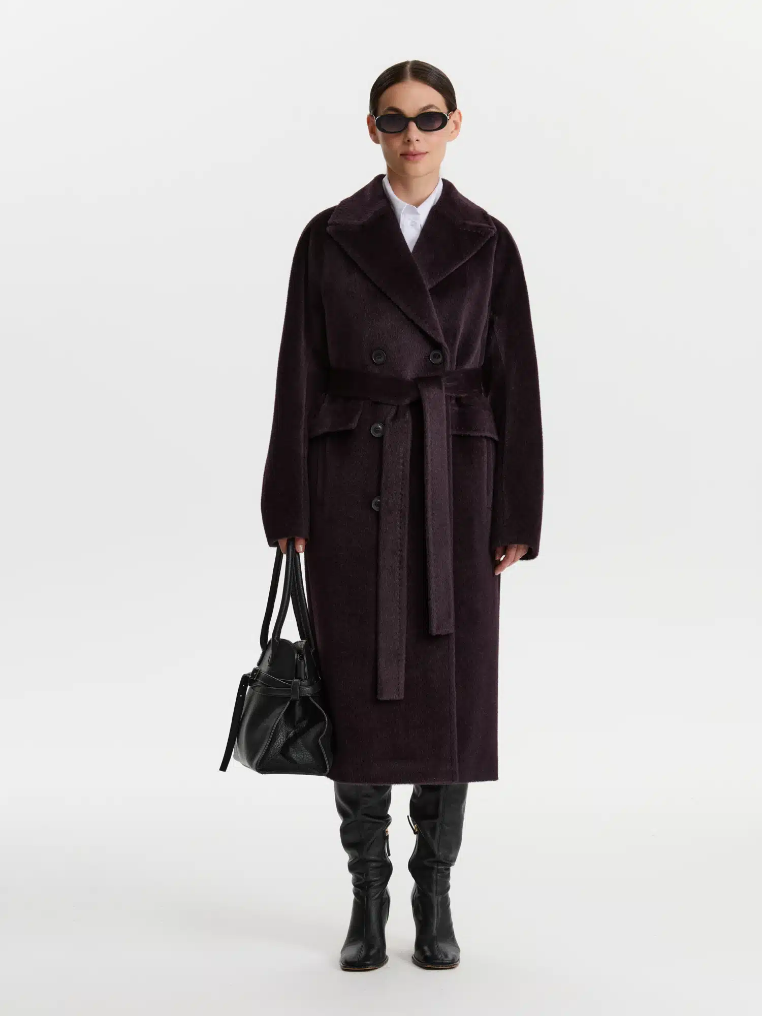 Пальто КМ1064-1 M марсала