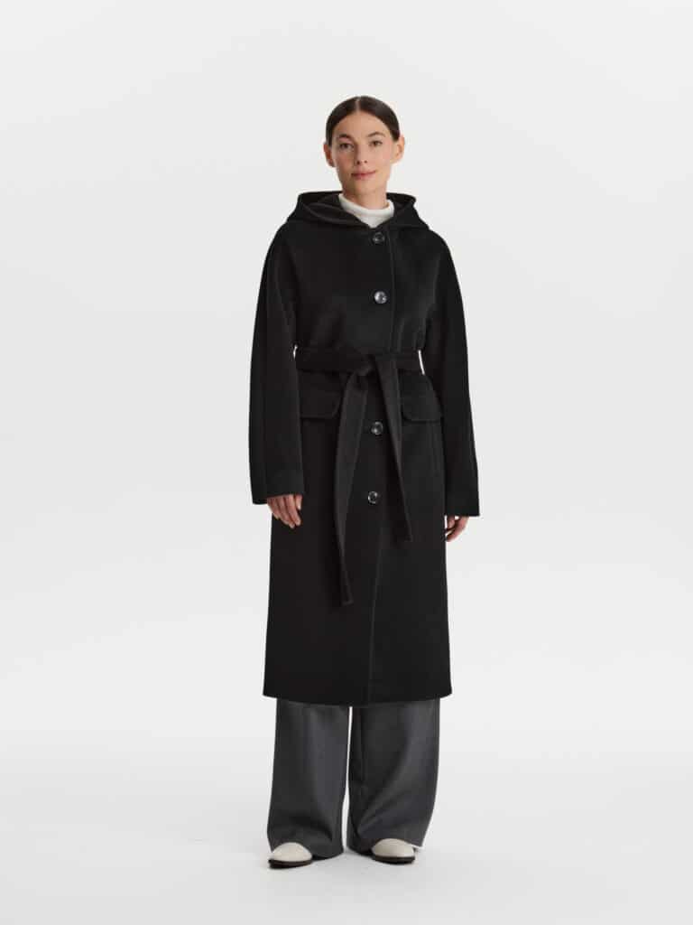 Пальто  КМ1286 PT черный