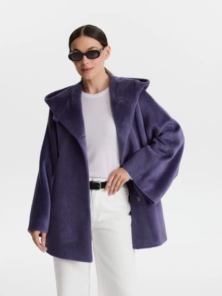 Пальто КМ1217 M александрит — фото