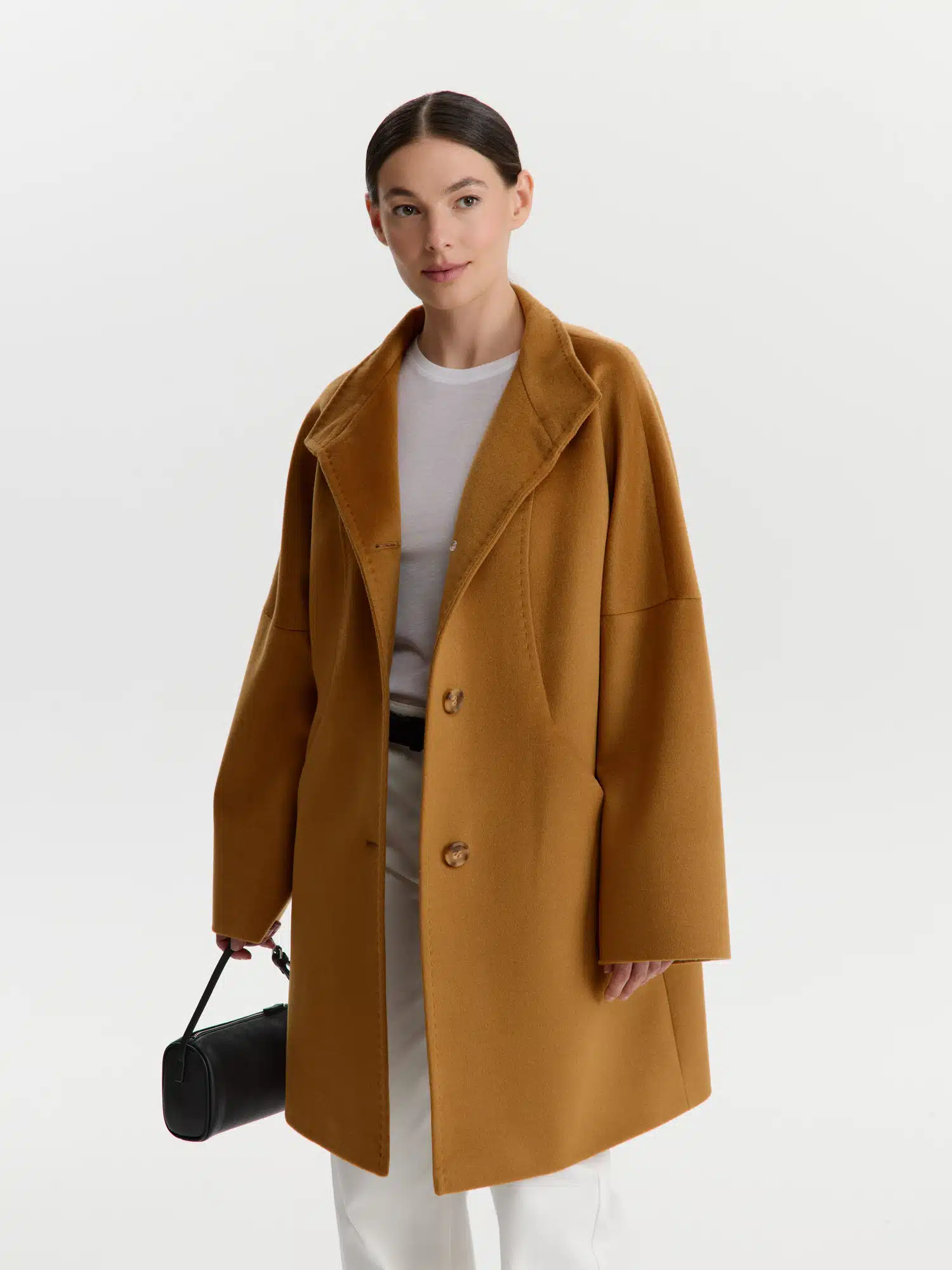 Пальто КМ379 CF карамель