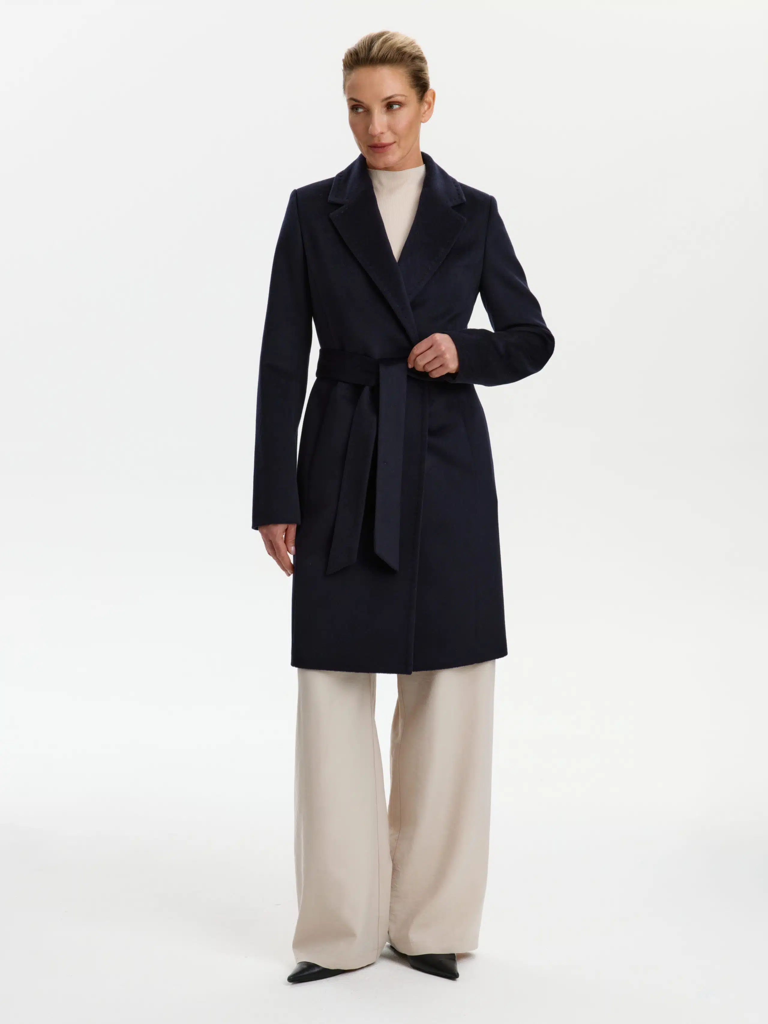 Пальто КМ308-1 DS п.синий