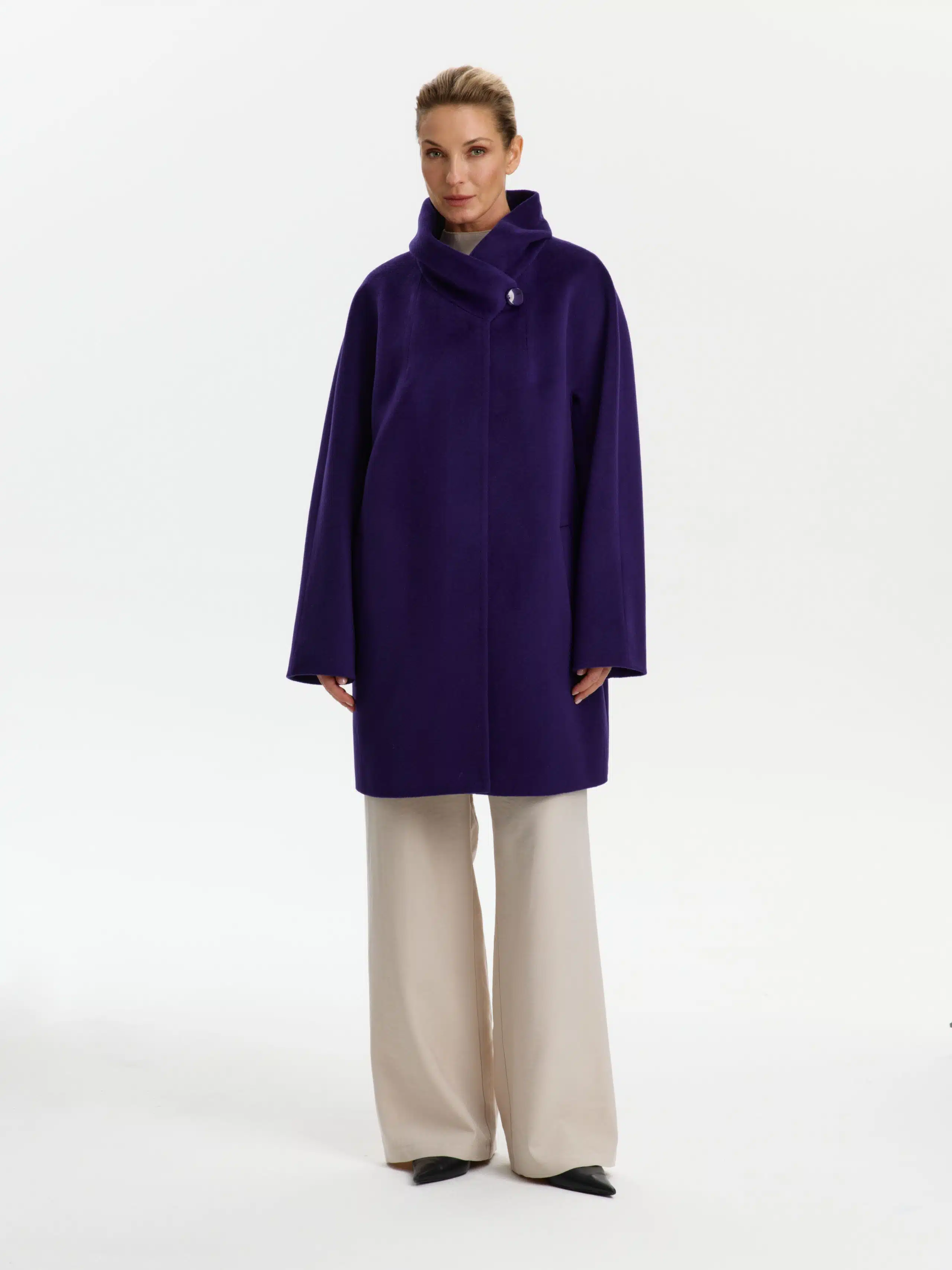 Пальто КМ1056 DS сапфир