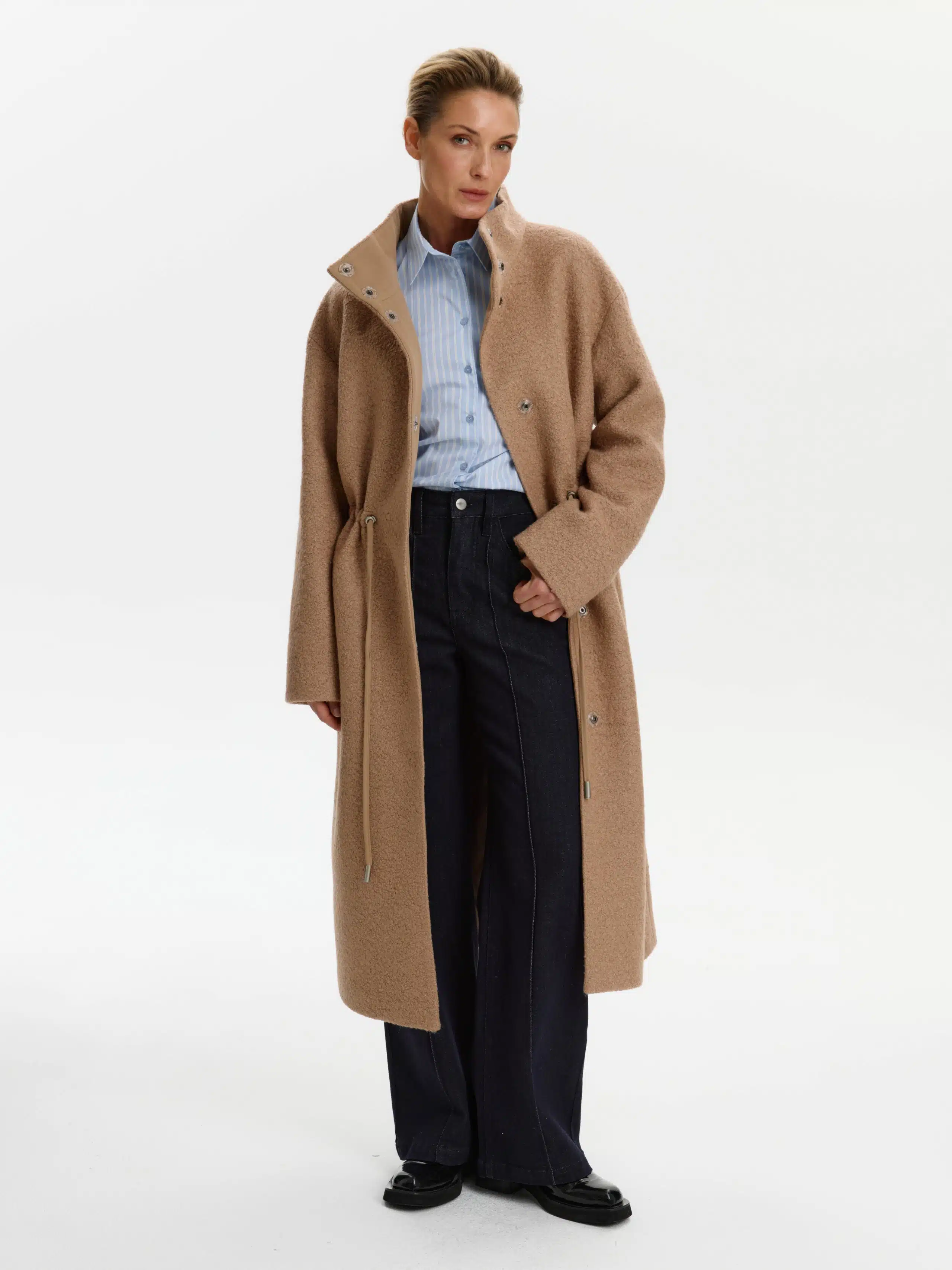 Пальто КМ1284 Ar кэмел