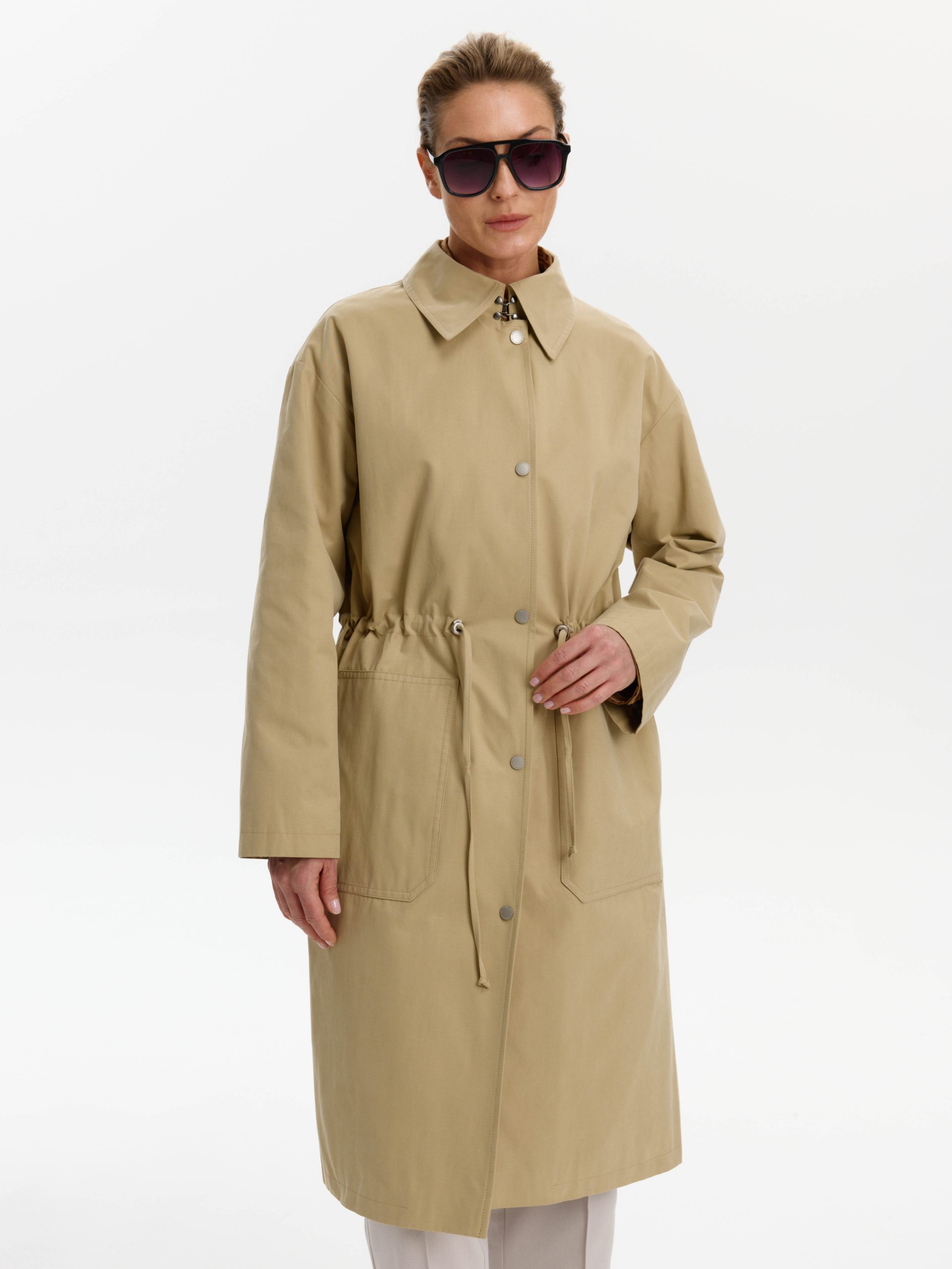 Плащ КМ1258 Dr полынь