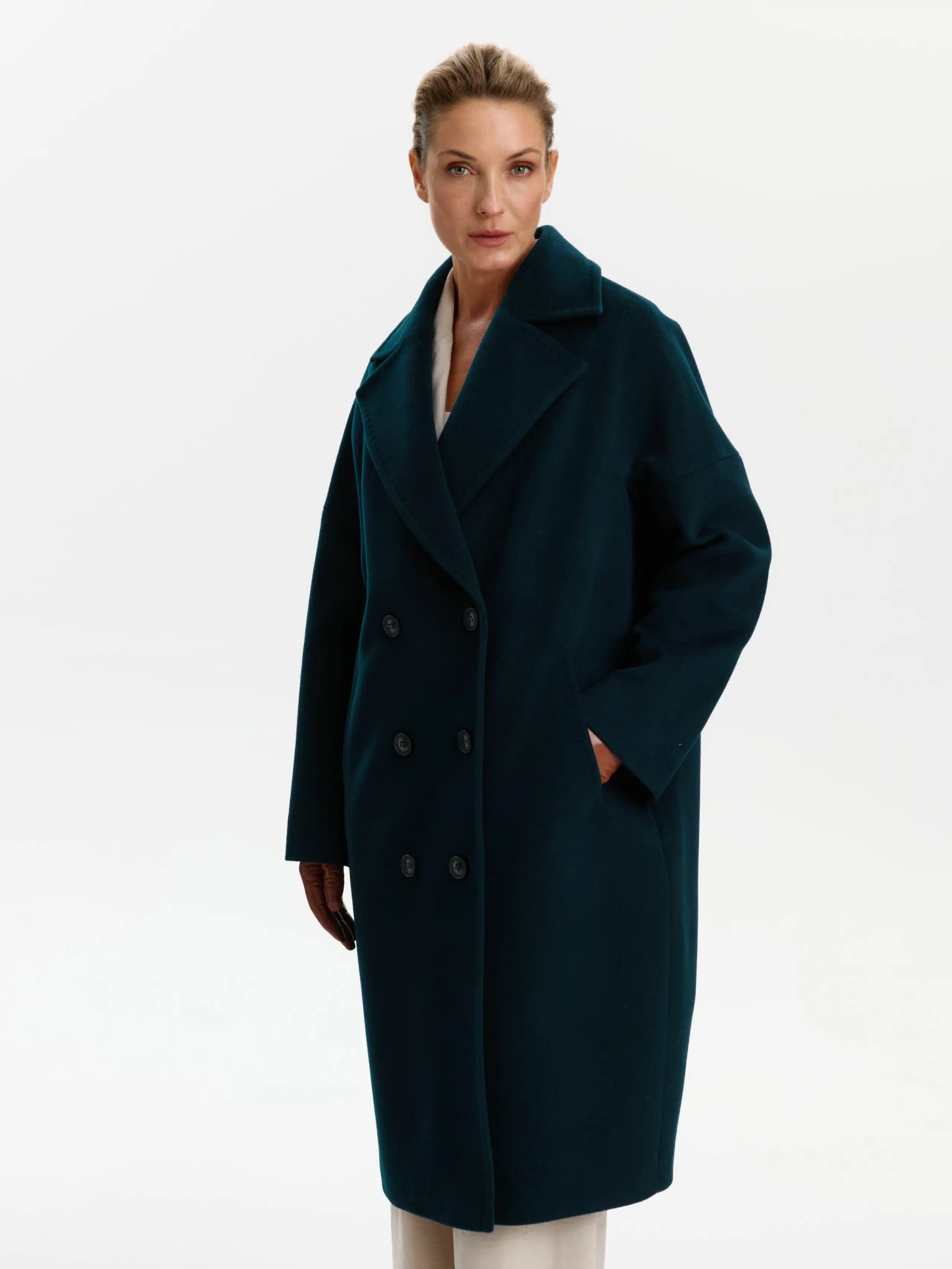 Пальто  КМ1329 PT хвойный