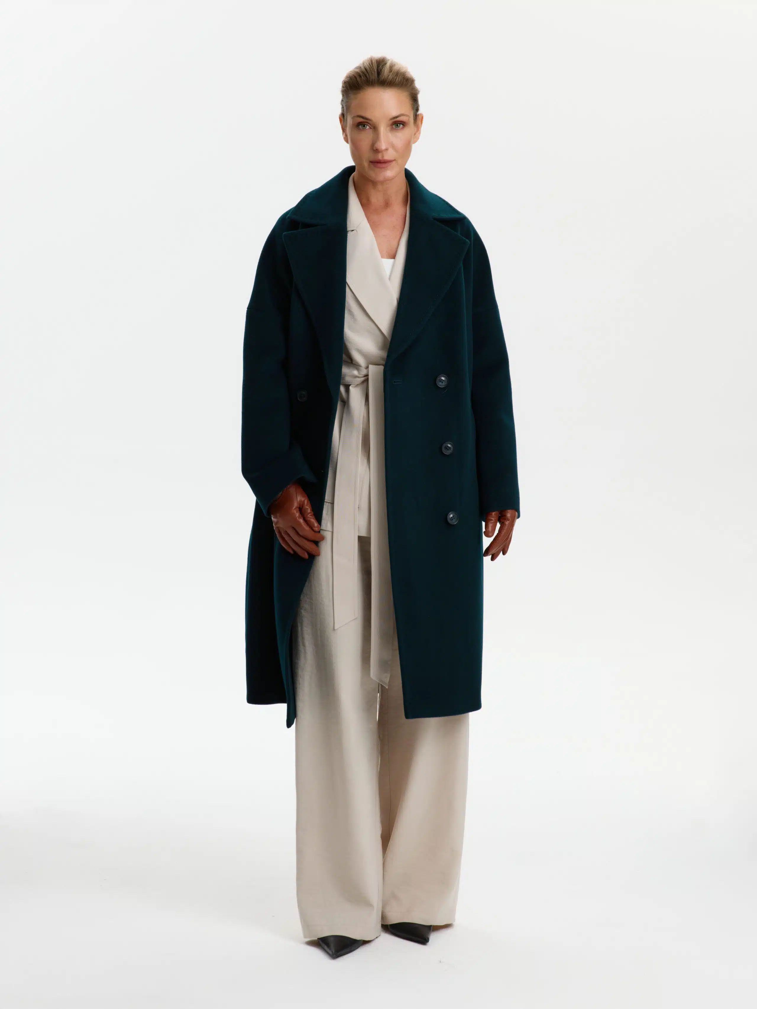 Пальто  КМ1329 PT хвойный