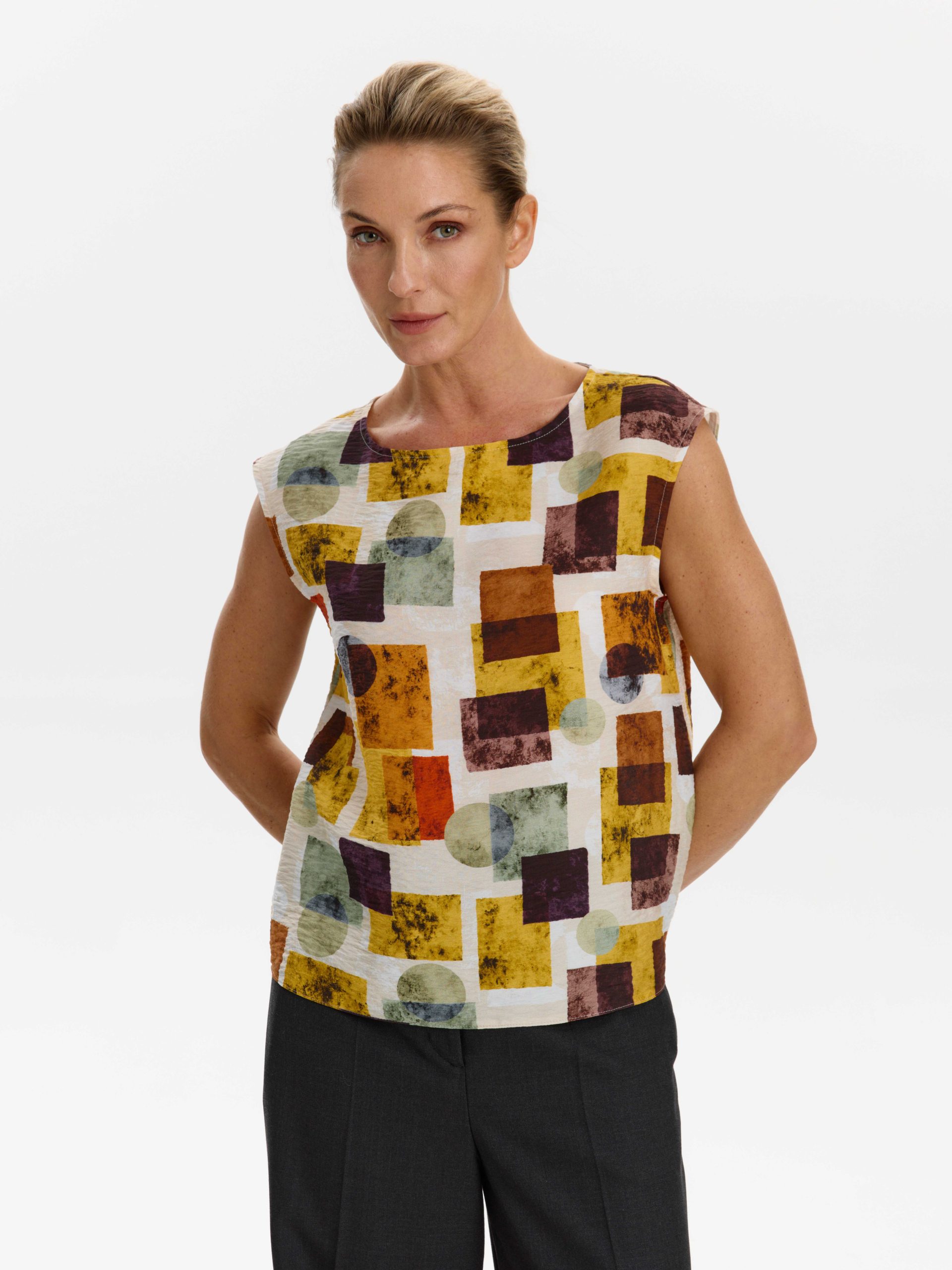 Блузка КМ 5-002 TP терракот