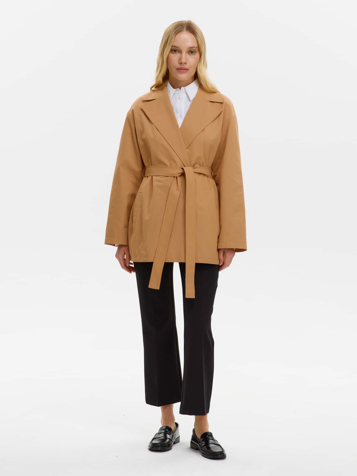 Плащ КМ1123 FB кэмел