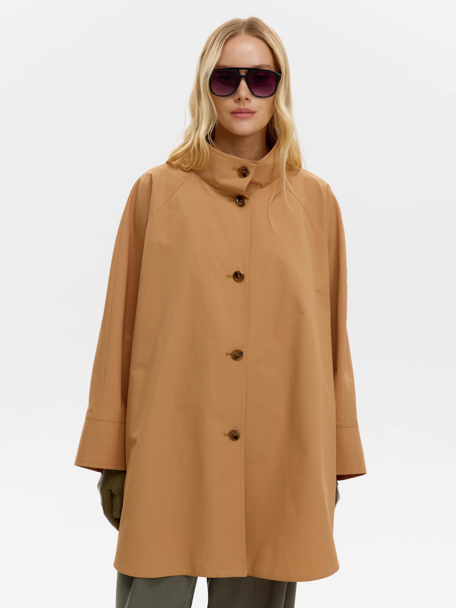 Плащ КМ1338 FB кэмел
