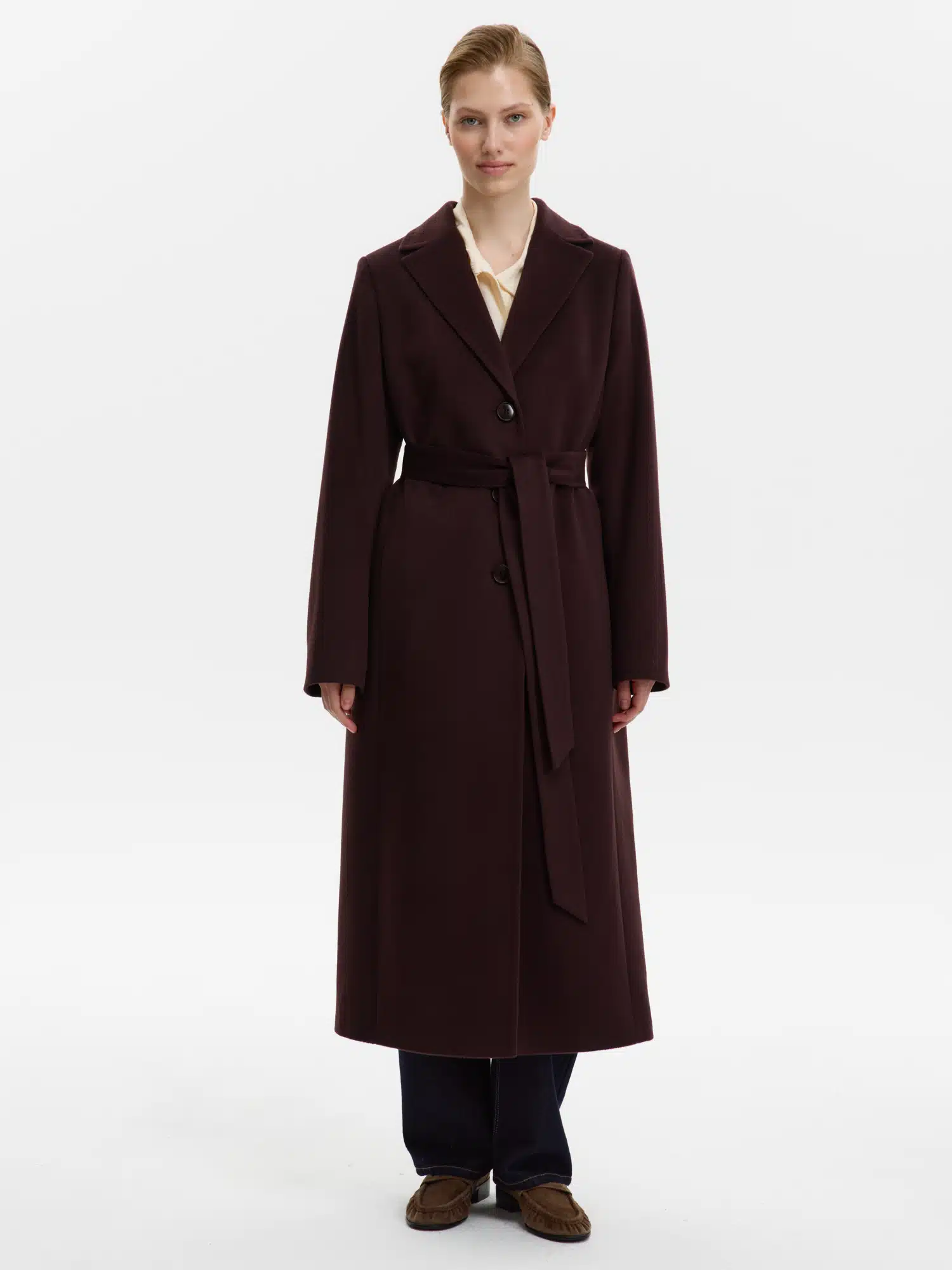 Пальто КМ288 Berta шоколад