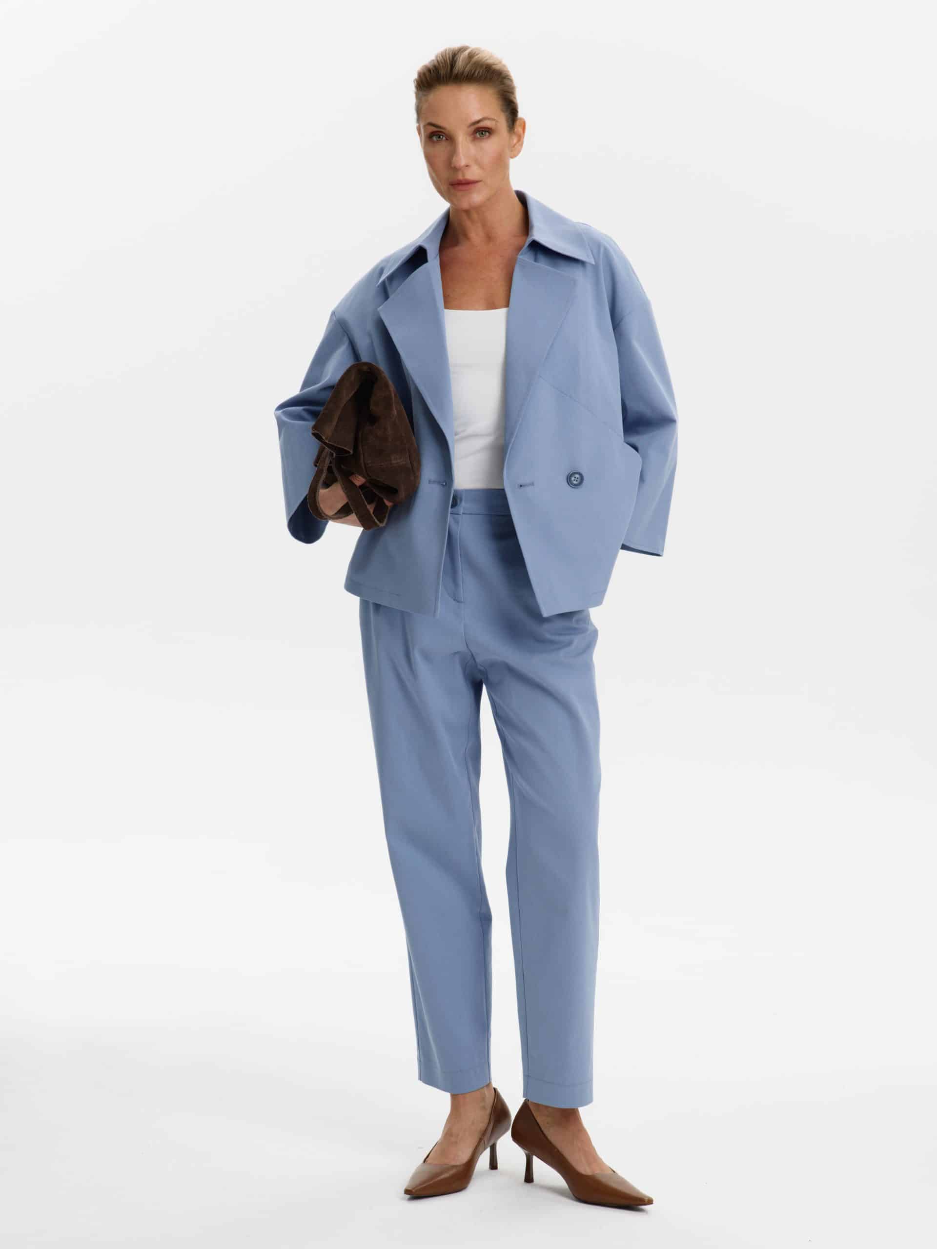 Брюки КМ 6-020 KT голубой